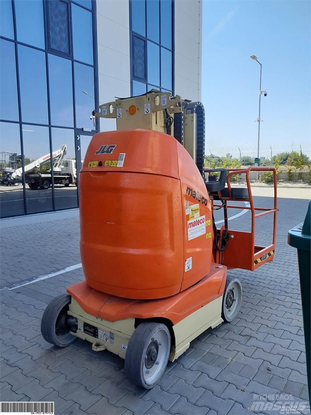 JLG Toucan 10E Ascensoare verticale catarg