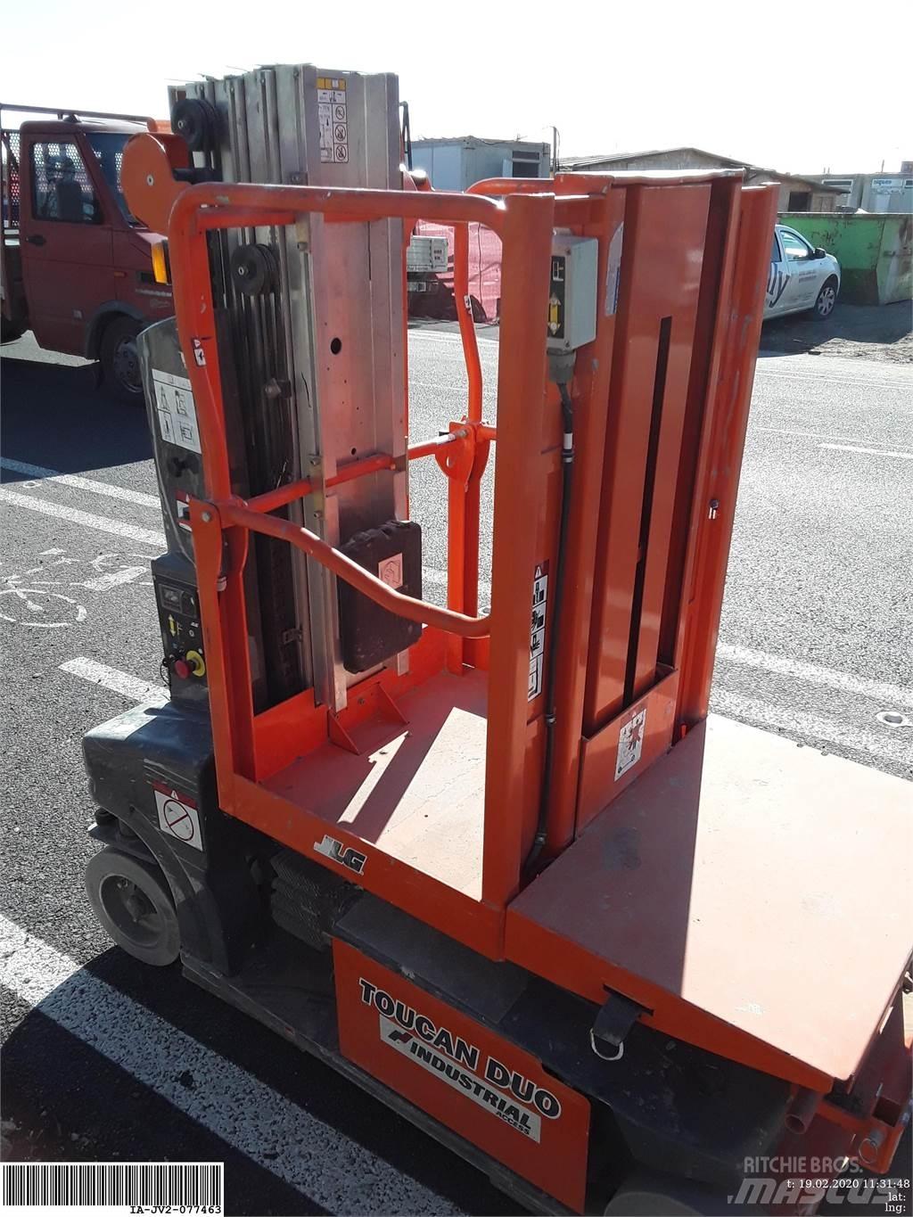 JLG Toucan duo Ascensoare verticale catarg
