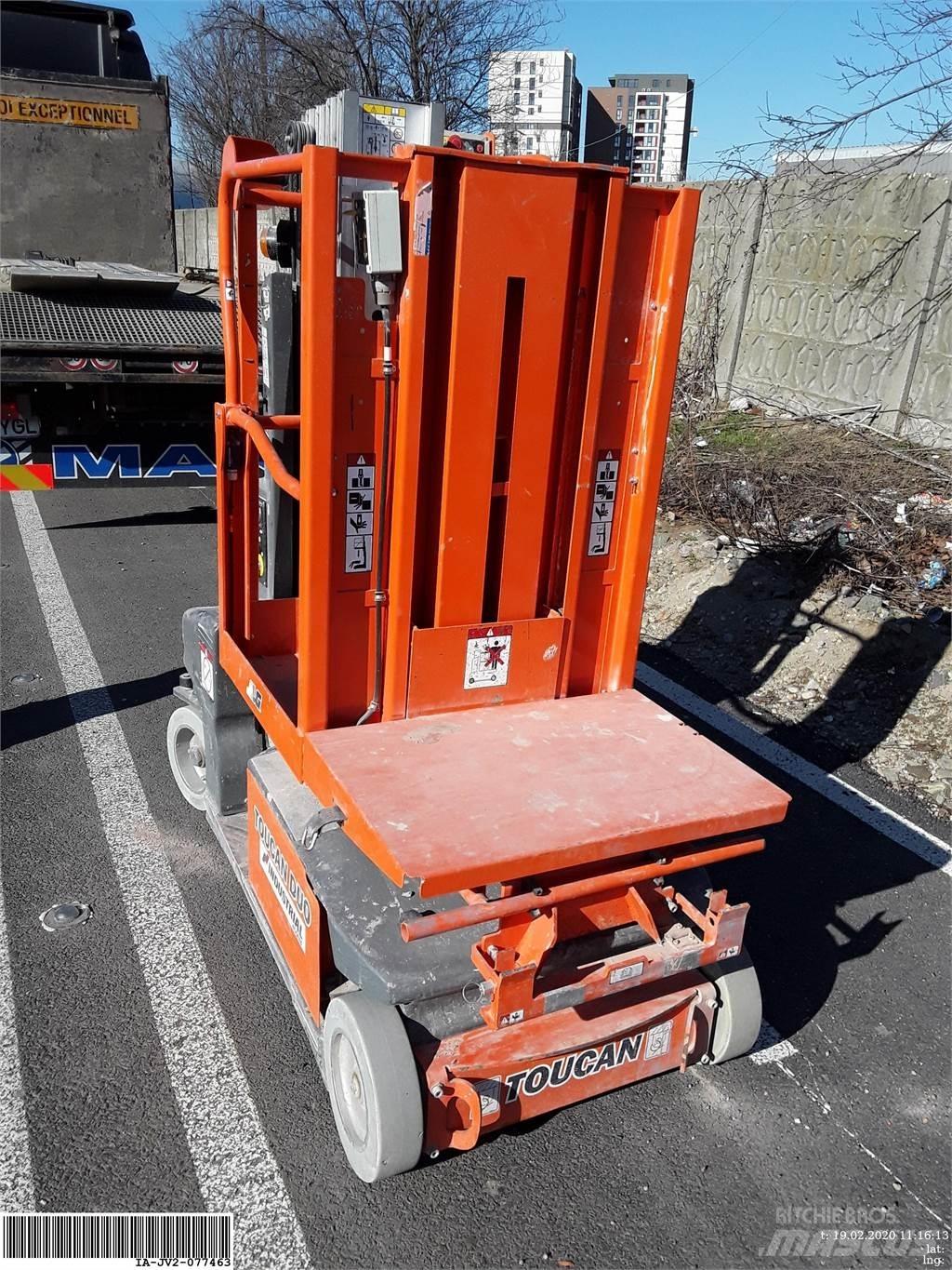 JLG Toucan duo Ascensoare verticale catarg