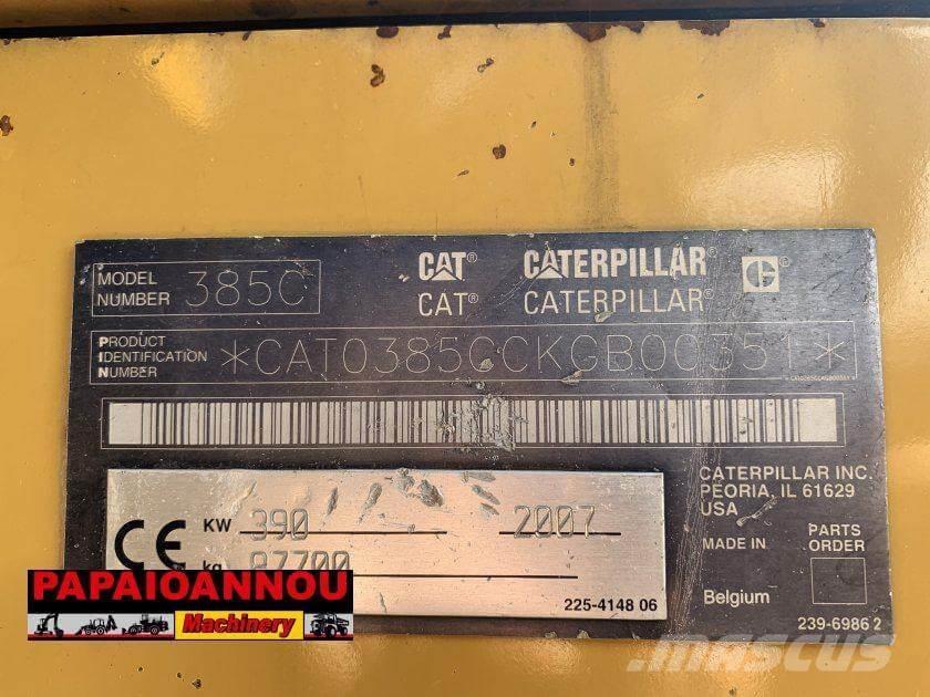CAT 385C LME Utilaje construcții - Altele