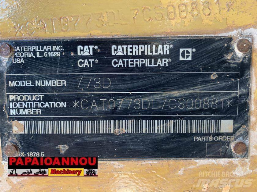 CAT 773D Utilaje construcții - Altele