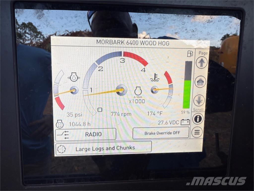 Morbark 6400XT Alte componente