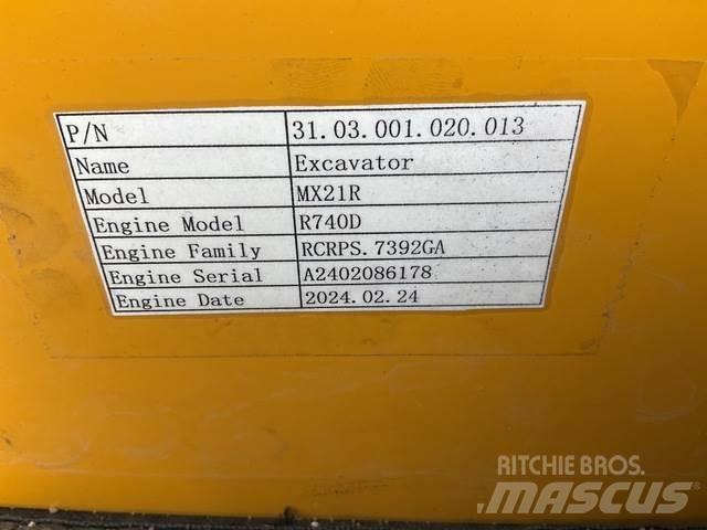 AGT MX21R Excavatoare pe șenile
