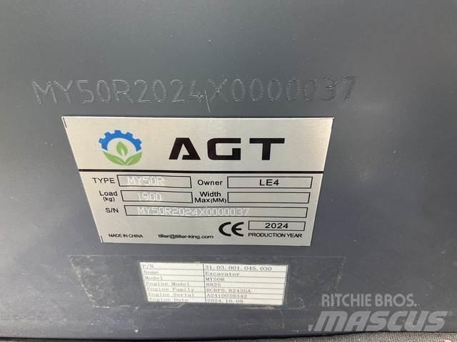 AGT MY50R Excavatoare pe șenile
