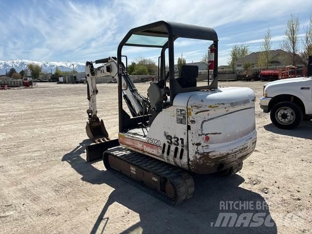 Bobcat 331 Excavatoare pe șenile
