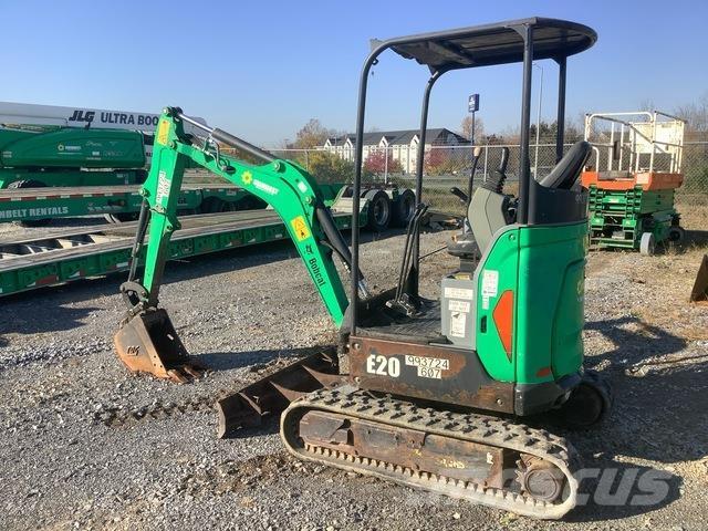 Bobcat E20 Excavatoare pe șenile

