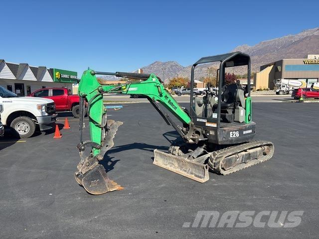 Bobcat E26 Excavatoare pe șenile
