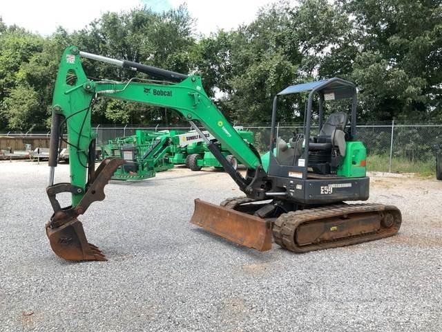 Bobcat E50 Excavatoare pe șenile
