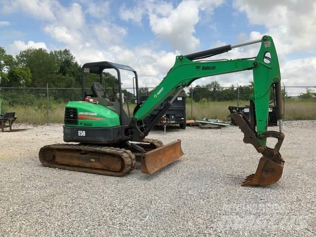 Bobcat E50 Excavatoare pe șenile
