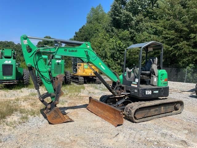 Bobcat E50 Excavatoare pe șenile
