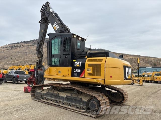 CAT 320D2FM Despicatoare si taietoare de lemne