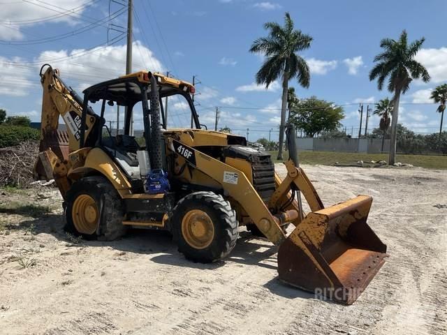 CAT 416F Buldoexcavatoare