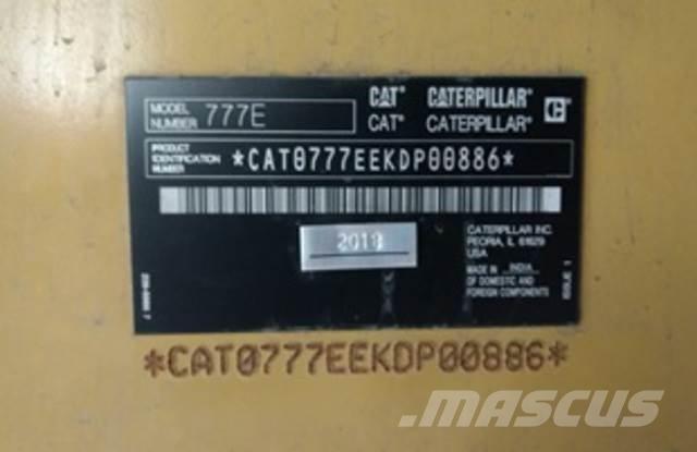 CAT 777E Transportoare articulate