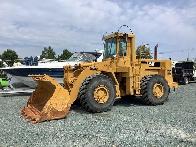 CAT 980 Incarcator pe pneuri
