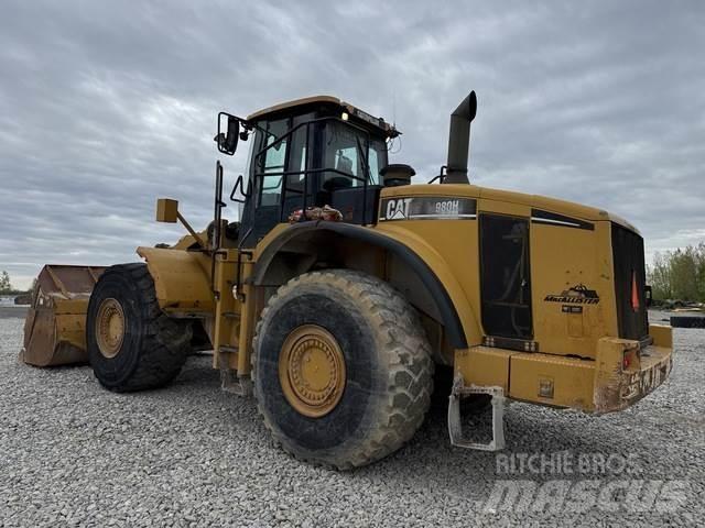 CAT 980H Incarcator pe pneuri