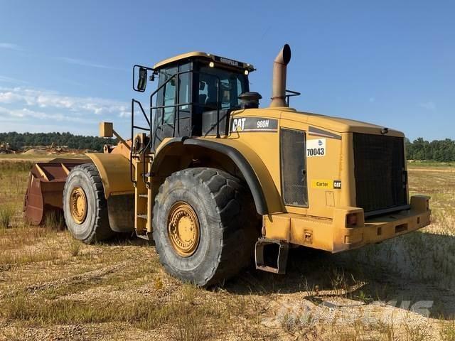 CAT 980H Incarcator pe pneuri