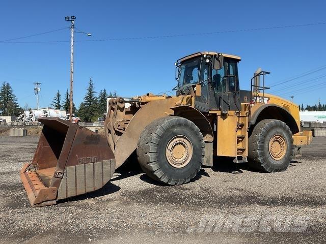 CAT 980H Incarcator pe pneuri