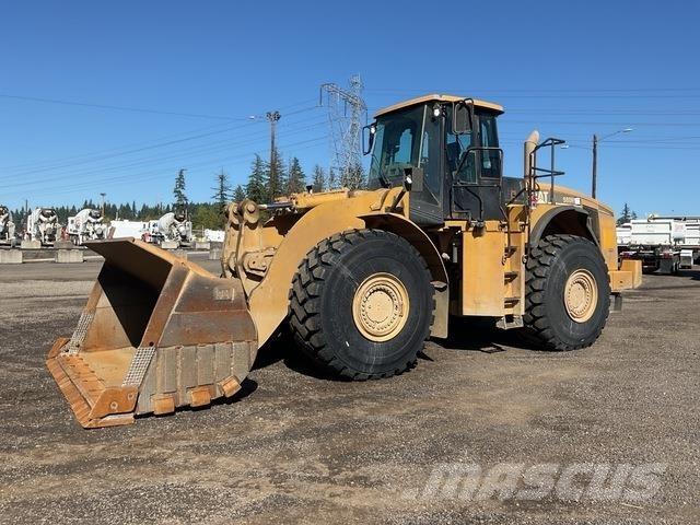 CAT 980H Incarcator pe pneuri
