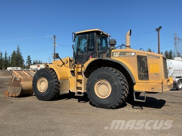 CAT 980H Incarcator pe pneuri
