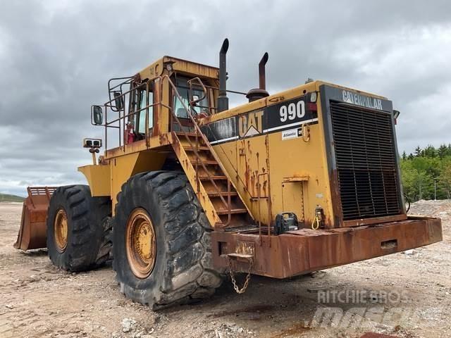 CAT 990 Incarcator pe pneuri