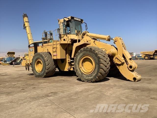CAT 992G Incarcator pe pneuri