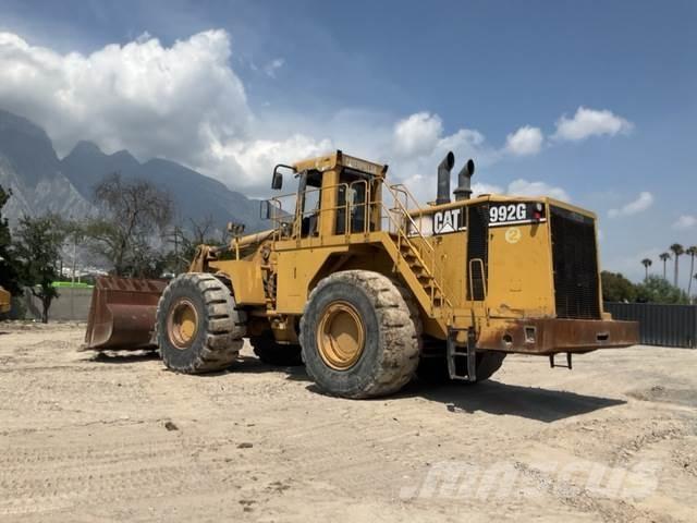 CAT 992G Incarcator pe pneuri