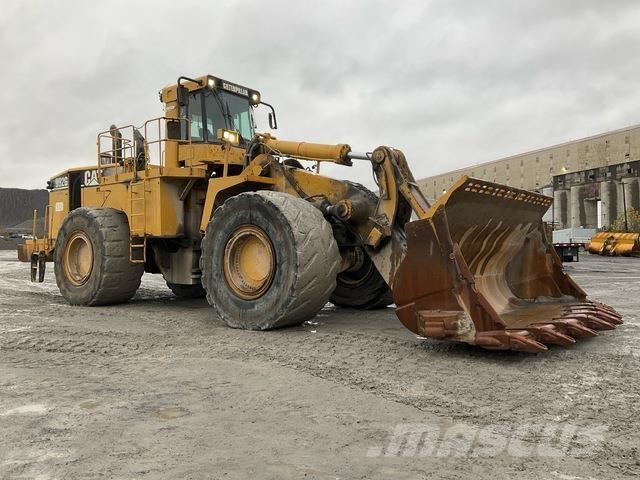 CAT 992G Incarcator pe pneuri