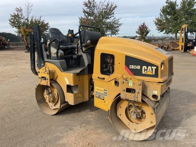 CAT CB24B Cilindri compactori dubli