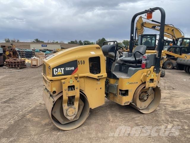 CAT CB34B Cilindri compactori dubli