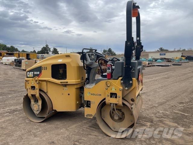 CAT CB34B Cilindri compactori dubli