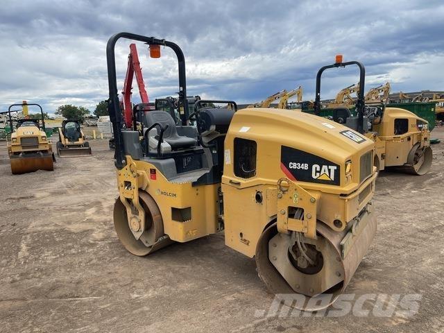 CAT CB34B Cilindri compactori dubli