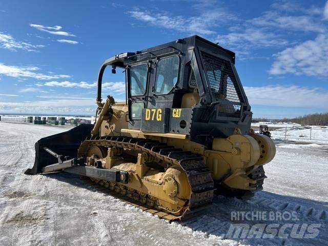 CAT D7G Buldozere pe senile