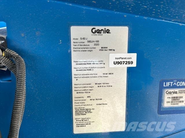 Genie S-60J Nacele cu brat telescopic