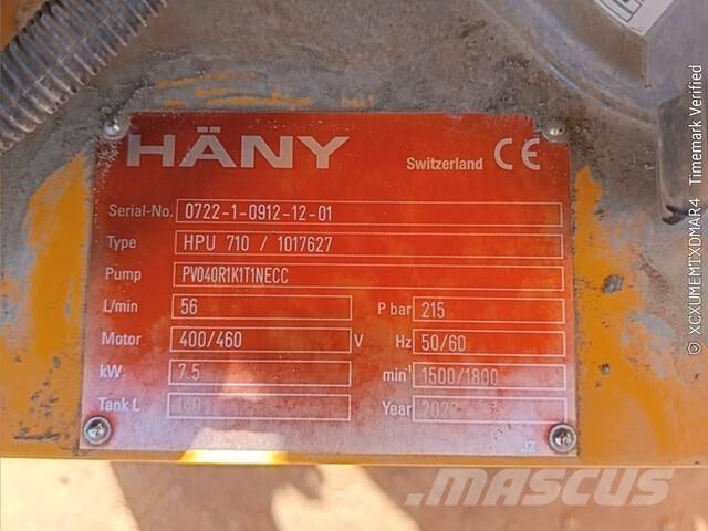  Hany HPU710 Accesorii pentru utilaje beton