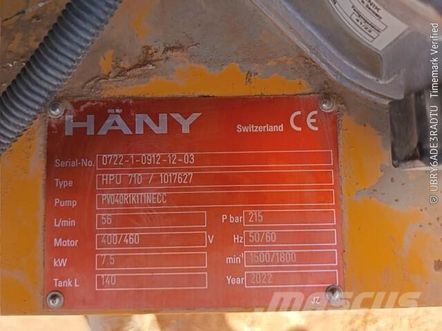  Hany HPU710 Accesorii pentru utilaje beton