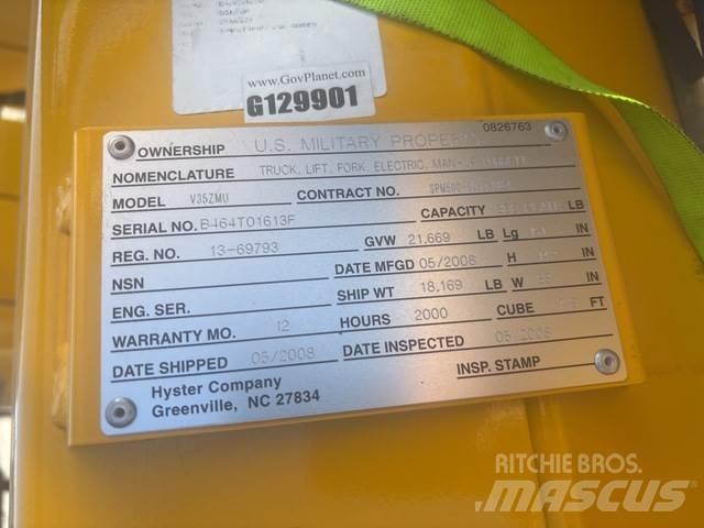 Hyster V35ZMU Utilaje speciale de ridicare si agatare