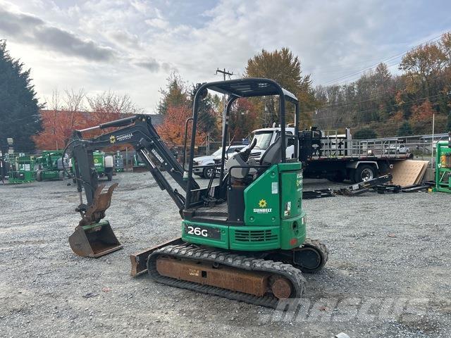 John Deere 26G Excavatoare pe șenile
