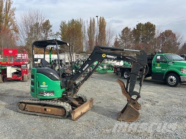 John Deere 26G Excavatoare pe șenile
