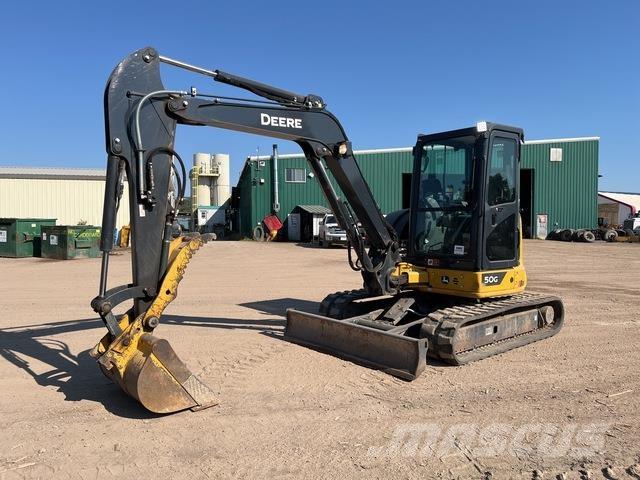 John Deere 50G Excavatoare pe șenile
