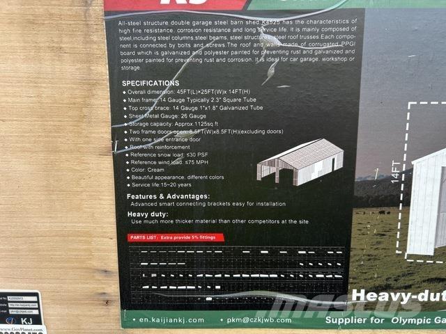 KJ K4525 Construcții din cadru metalic