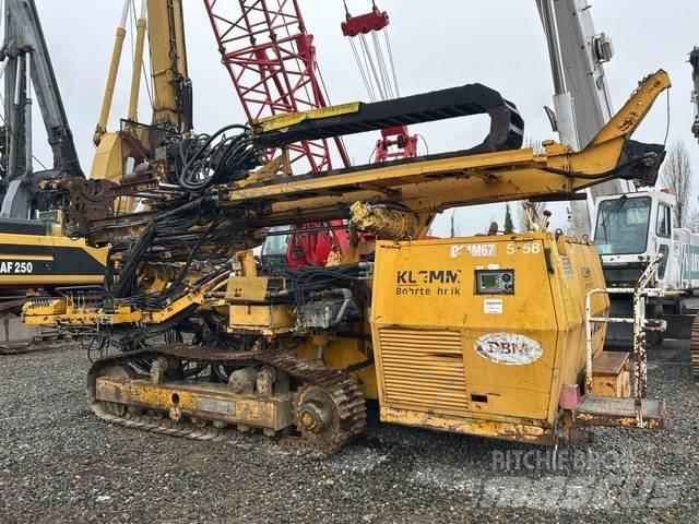 Klemm KR806-4 Alte echipamente de foraj