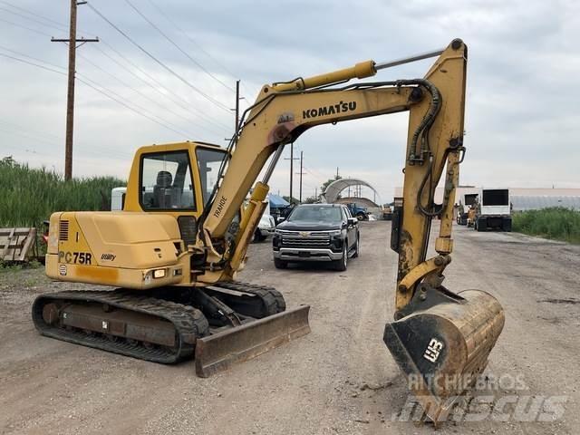 Komatsu PC75R Excavatoare pe șenile
