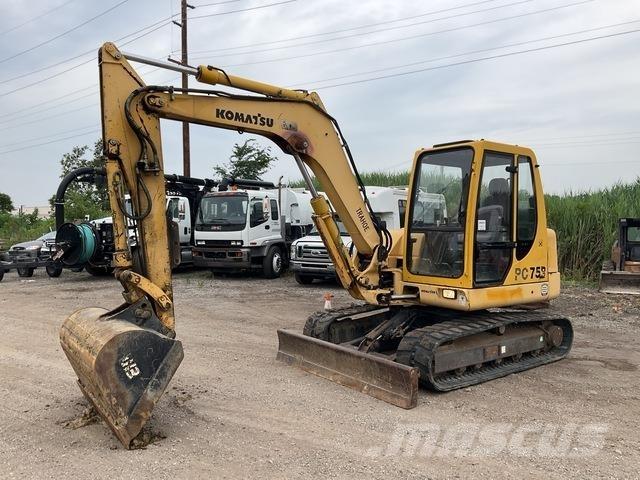Komatsu PC75R Excavatoare pe șenile
