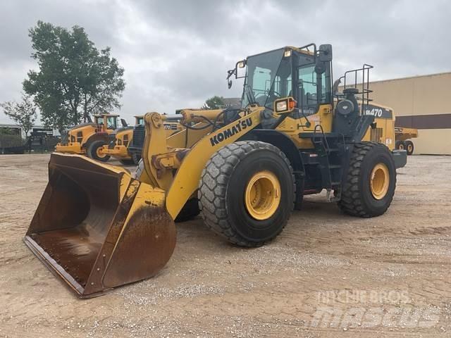 Komatsu WA470 Incarcator pe pneuri