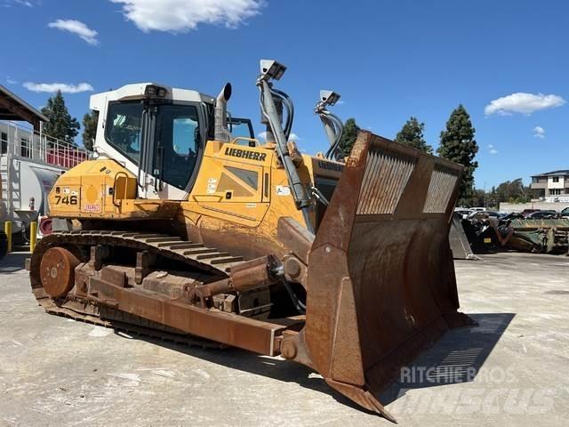 Liebherr 746 Buldozere pe senile
