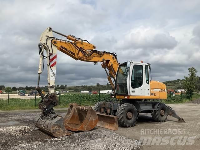 Liebherr A314 Excavatoare cu roti