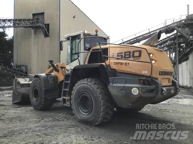 Liebherr L580 Incarcator pe pneuri
