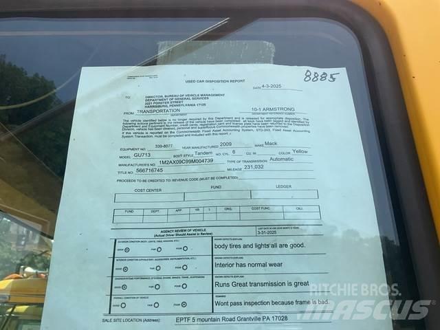 Mack 700 Lame pentru dezapezire si pluguri