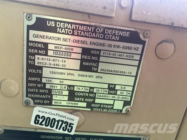  MCII MEP-805B Generatoare Diesel