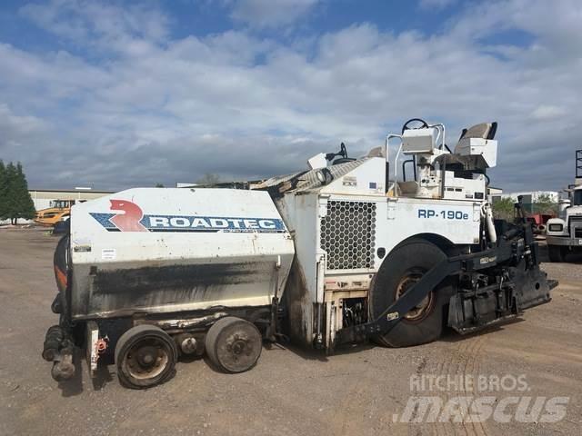 Roadtec RP190E Pavatoare asfalt